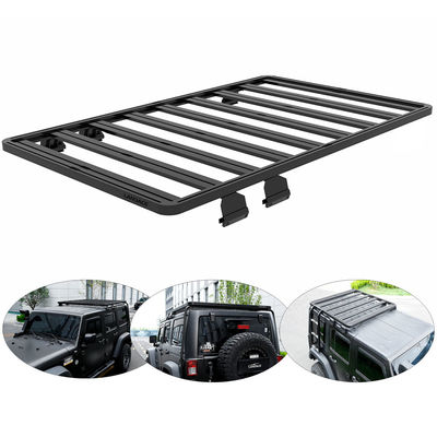 JEEP JK Universal Aluminium Alloy Roof Platform untuk Rak Atap Mobil dan Pengangkut Bagasi