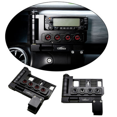 Gaya Desain Mode Alloy Aluminium Wireless Switch Panel Controller Bracket 20.8*20*5.8mm