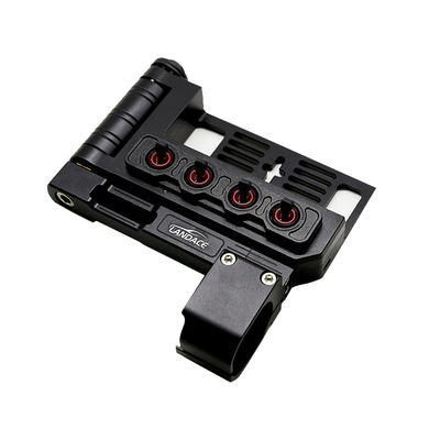 Gaya Desain Mode Alloy Aluminium Wireless Switch Panel Controller Bracket 20.8*20*5.8mm