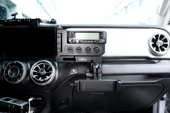 Gaya Desain Mode Alloy Aluminium Wireless Switch Panel Controller Bracket 20.8*20*5.8mm