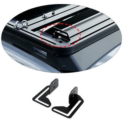OEM 4x4 Led Light Mounting Brackets Roof Tray Aksesoris Powder Coating