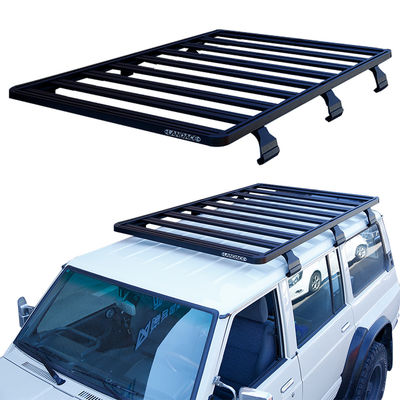 2100X1300mm Powder Coated Roof Rack Basket untuk Nissan Patrol Y60 Off Road Adventure