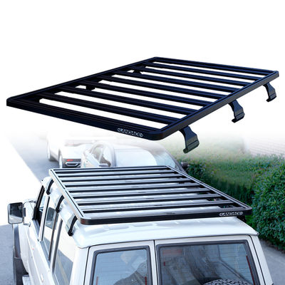 2100X1300mm Powder Coated Roof Rack Basket untuk Nissan Patrol Y60 Off Road Adventure