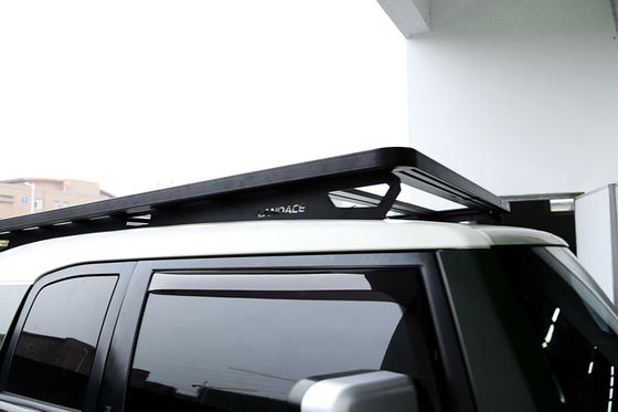Customized Size Aluminium Alloy Roof Rack untuk FJ Cruiser 4x4 Bagian Mobil Ringan