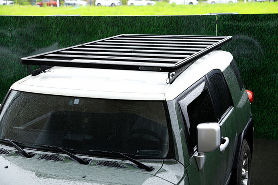 Customized Size Aluminium Alloy Roof Rack untuk FJ Cruiser 4x4 Bagian Mobil Ringan