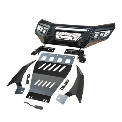 Custom Fit Black Powder Coated Front Bumper Body Kit Set untuk Nissan Navara LCV Eropa