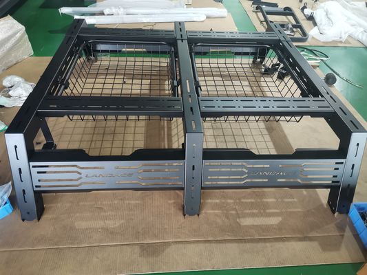 Universal Low Profile Roll Bar Truck Bed Rack untuk Atap Top Tent OEM Service Diterima
