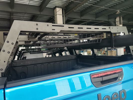 Overland Universal Truck Bed Rack Roll Bar untuk atap atas Tent Support Esay Instalasi