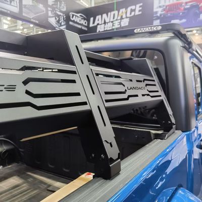 2020- Tahun 4WD Heavy Duty Truck Bed Rack Pickup Storage Box Roll Bar Untuk Gladiator 1336*1529*505