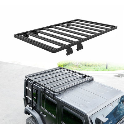 Elektroforesis dan Powder Coating Aluminium Baggage Rack untuk Jeep Wrangler JK