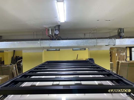 SS304 Backbone Mounting Roof Racks untuk Toyota 4Runner Universal Aluminium Alloy Basket
