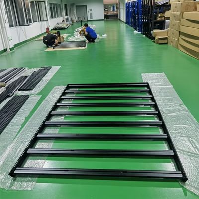 Rack atap mobil tinggi ukuran khusus Off-Road 4Runner Aksesoris Aluminium Alloy G.W 20kg