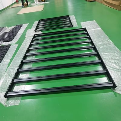 Rack atap mobil tinggi ukuran khusus Off-Road 4Runner Aksesoris Aluminium Alloy G.W 20kg