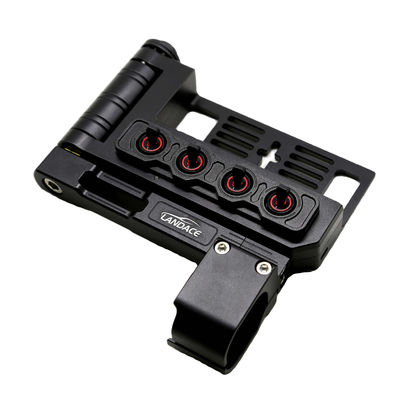 Kotak panel kontrol switch nirkabel dengan gaya desain modis dalam paduan aluminium