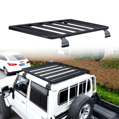 IATF16949 Rack atap mobil berlapis bubuk yang disetujui untuk LC79 dengan bahan paduan aluminium