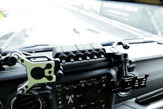 2023 Aluminium Alloy Wireless LED Light Controller 6-gang Switch Panel Dengan Relay Mobil Digunakan OEM Diterima