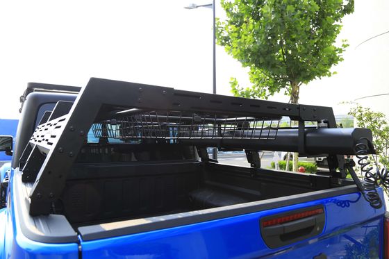 Universal 4x4 Adjustable Pick Up Truck Bed Rack Silver Sport Roll Bar untuk Ford Raptor