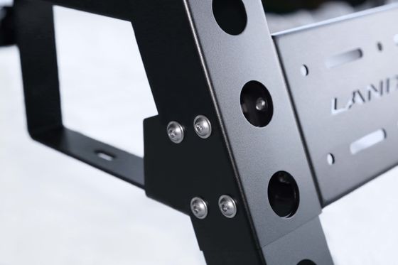 Ford Ranger Jeep Tacoma Tundra Hilux Truck Bed Rack dengan Desain Adjustable dan Perak