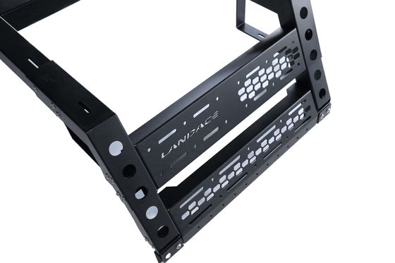 Ford Ranger Jeep Tacoma Tundra Hilux Truck Bed Rack dengan Desain Adjustable dan Perak