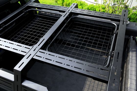GMC Sievra 1500 Truck Bed Rack Mangan Steel Back Racks Untuk Pickup