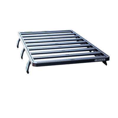 Tray platform paduan aluminium untuk Toyota Y60 Offroad 4x4 Rak bagasi penempatan atap
