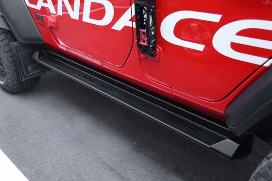 Pemasangan non-destruktif pedal langkah samping mobil untuk distributor grosir pengecer dengan LOGO Anda