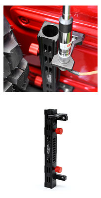 High- Black Aluminium Flagpole Holder Bracket untuk 4x4 Off Road Auto Parts Jeep Wrangler