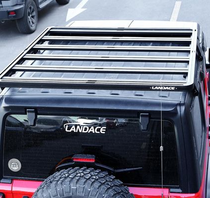 Rak Bagasi Multifungsi Alloy Aluminium untuk Wrangler Gaya Panjang Digunakan untuk Bawa Bagasi