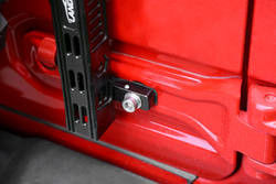 2016-2018 JEEP Black Aluminium Flagpole Holder Bracket untuk suku cadang dan aksesoris mobil
