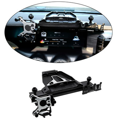 CNC Mesin Hard Anodizing Aluminium Alloy Center Console Bracket untuk JEEP Tank 300