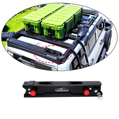 Hard Anodizing Multifungsi Aluminium Flagpole Holder Bracket untuk JEEP Wrangler Tank 300