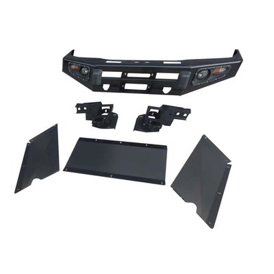 Toyota LC100 Australia Base Front Bumper Bumper mobil dengan permukaan berlapis bubuk hitam