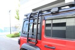 TS16949/ISO9001 Sertifikat Side Ladder Retrofit Kit untuk Jeep Wrangler JK JL Kendaraan