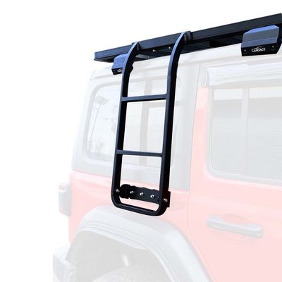 Easy Installation Double Side Ladder Car Roof Ladder untuk JEEP Wrangler 2018-2023 JL JK