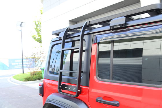 Easy Installation Double Side Ladder Car Roof Ladder untuk JEEP Wrangler 2018-2023 JL JK