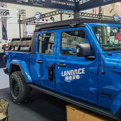 High- Heavy Duty Black Powder Coating Hi-lift Carrier Bed Rack untuk Jeep Gladiator JT