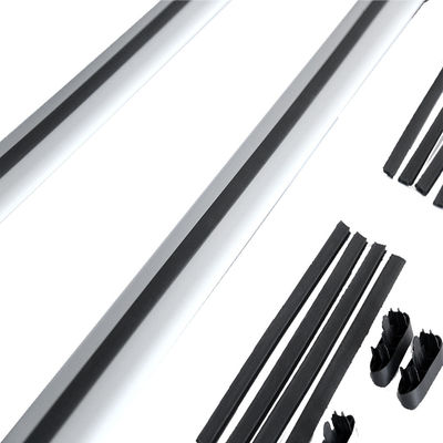 Rentang atap yang dapat disesuaikan Bar silang 94cm-117cm Power Coating