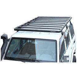 Elektroforesis dan Powder Coating Aluminium Alloy Universal Roof Rack Untuk Toyota LC76