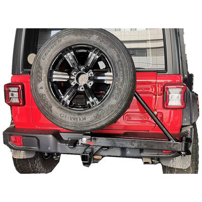 Black Steel Hitch Mount Spare Tire Carrier untuk Toyota Bike Carrier Modifikasi