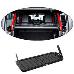 Off Road Aluminium Jeep Wrangler JL Kargo Storage Rack dengan Meja Elegan dan Praktis