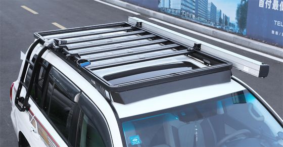 Toyota LC200 LAND CRUISER Rak atap dengan lapisan bubuk dan paduan aluminium tinggi