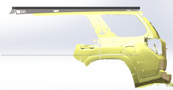 Rak atap paduan aluminium khusus untuk Toyota 4 Runner FJ Cruiser Land Rover Defender