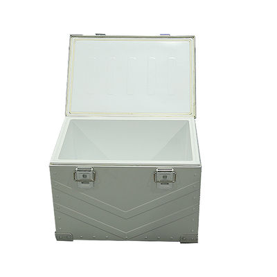 1.0mm Ketebalan Customized Support Outdoor Camping Sliver Aluminium Alloy Storage Box