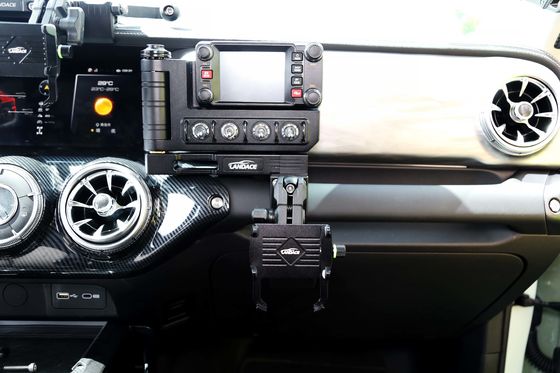 Platform paduan aluminium 198.5X201X78mm Jeep Wrangler Truck Aksesoris Switch Panel