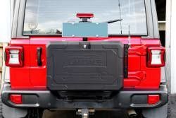 Wrangler JL Off Road Aluminium Jeep Tailgate Outer Storage Box Ukuran 700x450x317mm
