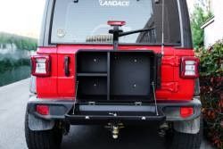 Off-Road Tailgate Storage Box untuk Wrangler JL JK Tank 300 BJ40 Mudah dipasang Desain