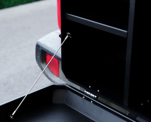 Jeep Wrangler JL JK 2018-2018 Tailgate Outdoor Storage Box untuk pemasangan yang mudah