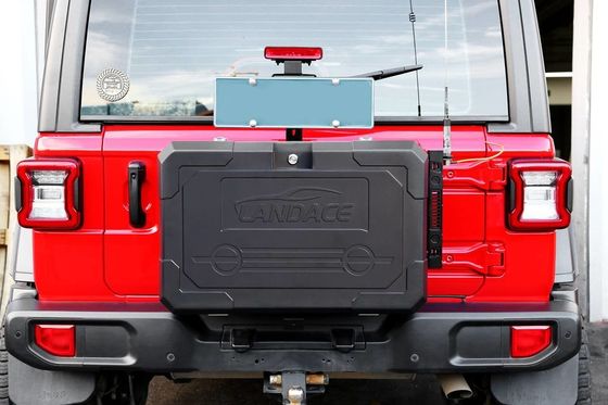 Jeep Wrangler JL JK 2018-2018 Tailgate Outdoor Storage Box untuk pemasangan yang mudah