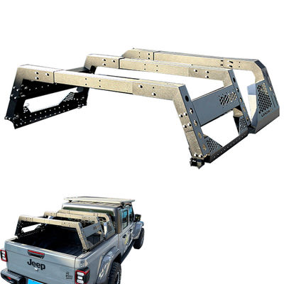 2023 Populer Hitam Powder Coated Pick Up Bed Rack No-Drill Mount Nyaman dan Mudah