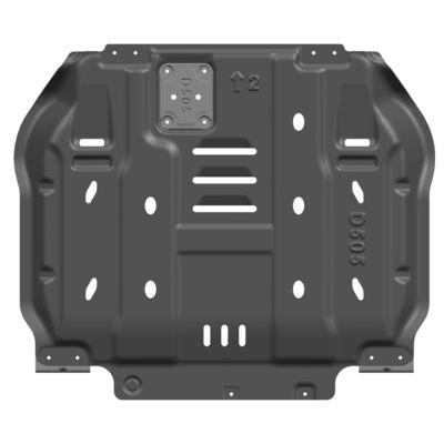 Tahun 2009-2010 Original Mobil Cocok Mesin Cover Mudflap Skid Plat untuk Dodge Ram1500